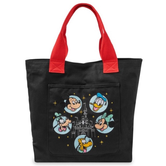 Disney Handbags - Disney Parks Mickey Mouse and
Friends Canvas Tote Bag